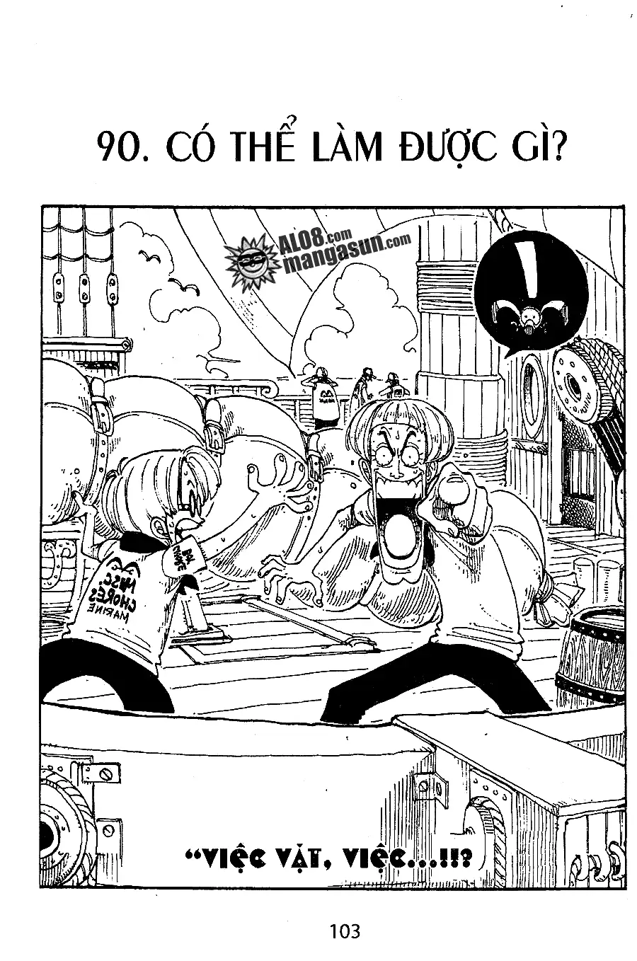 One Piece chương 90, trang 1