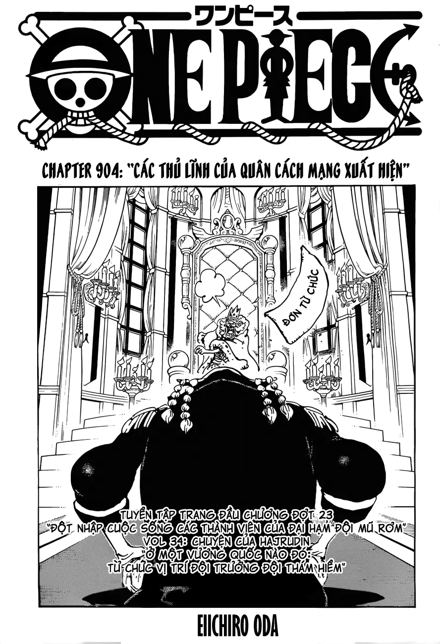 One Piece chương 904, trang 1