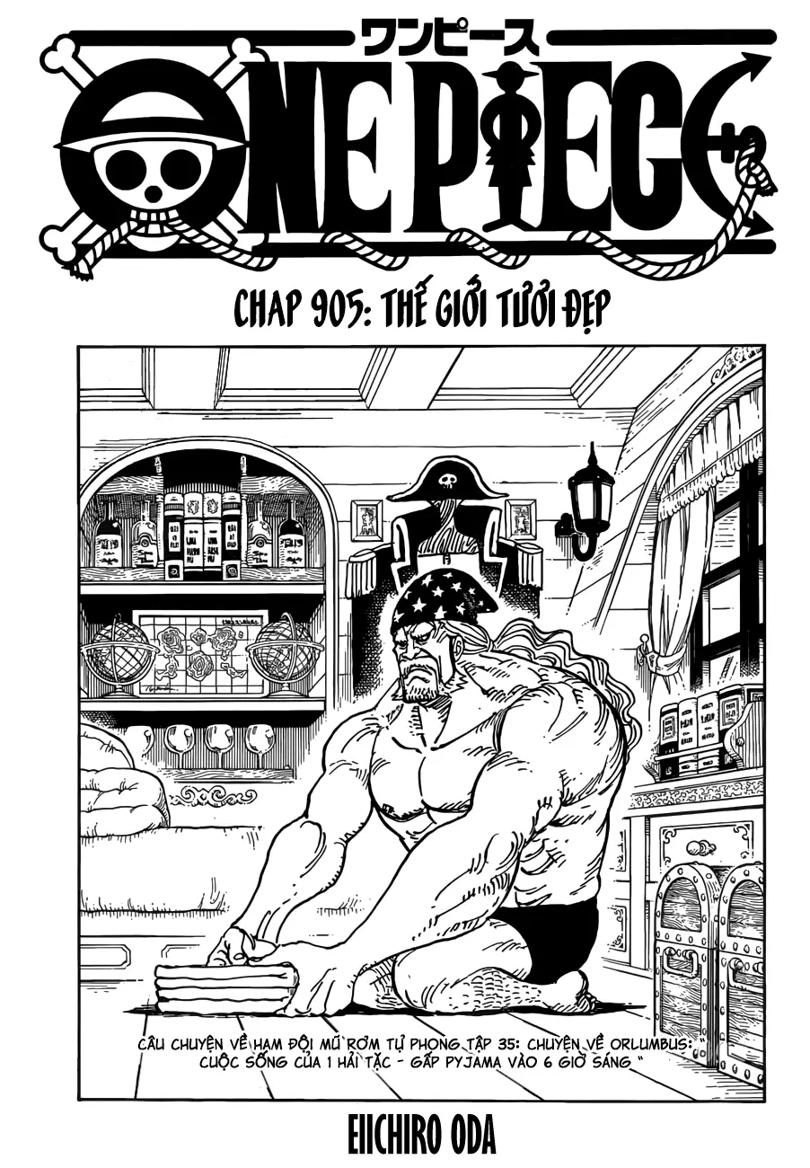 One Piece chương 905, trang 1