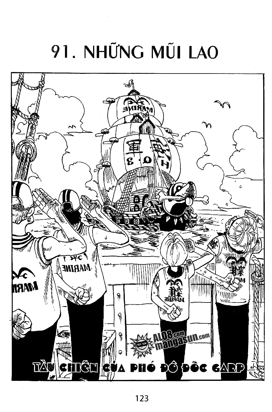 One Piece chương 91, trang 1