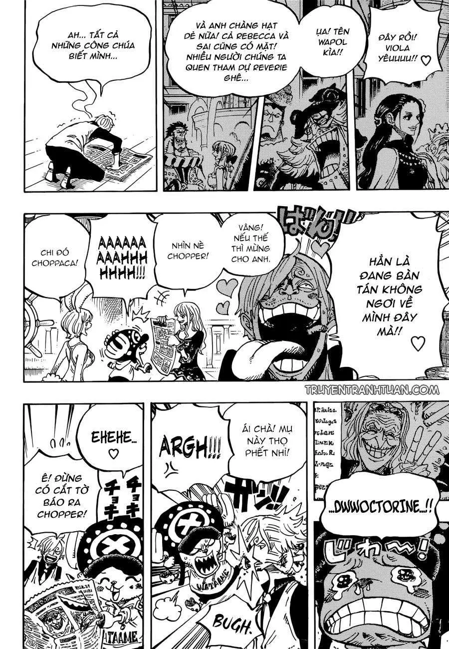 One Piece chương 910, trang 3