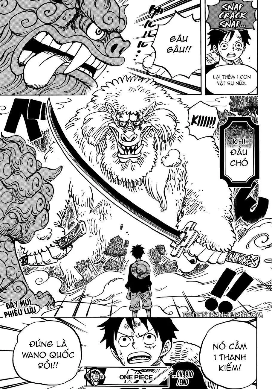One Piece chương 910, trang 12