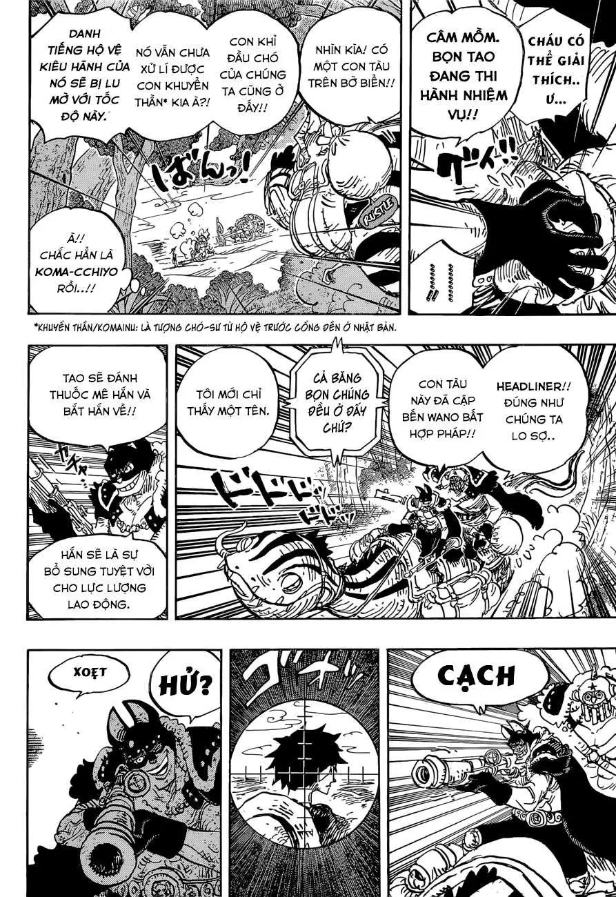 One Piece chương 911, trang 5