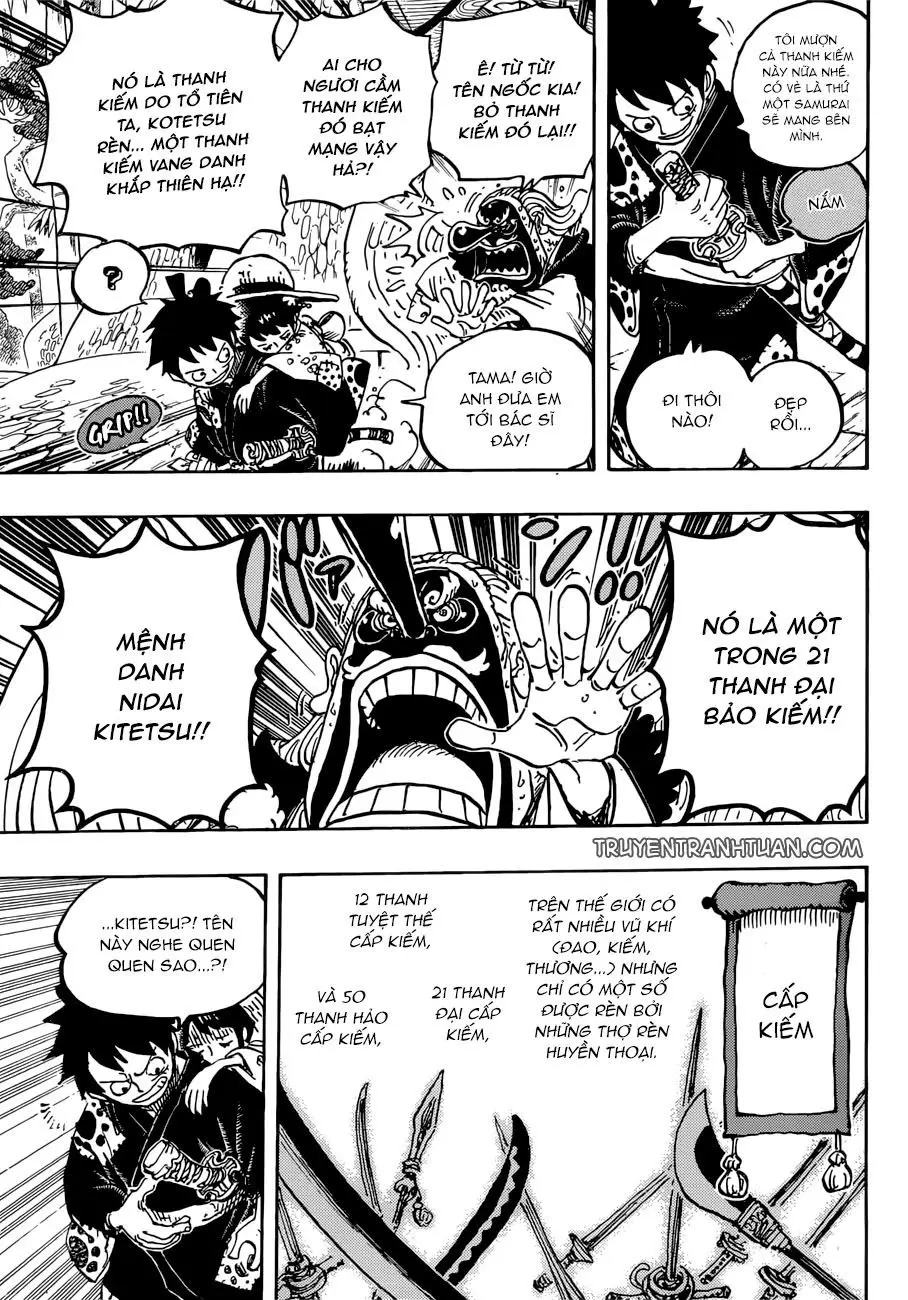 One Piece chương 912, trang 8