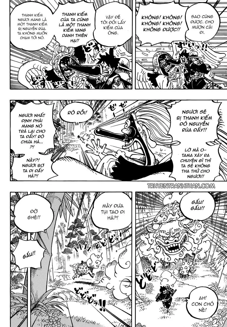 One Piece chương 912, trang 9