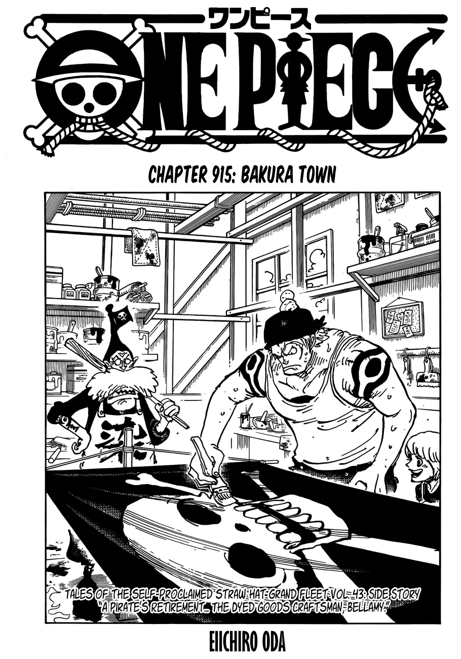 One Piece chương 915, trang 1