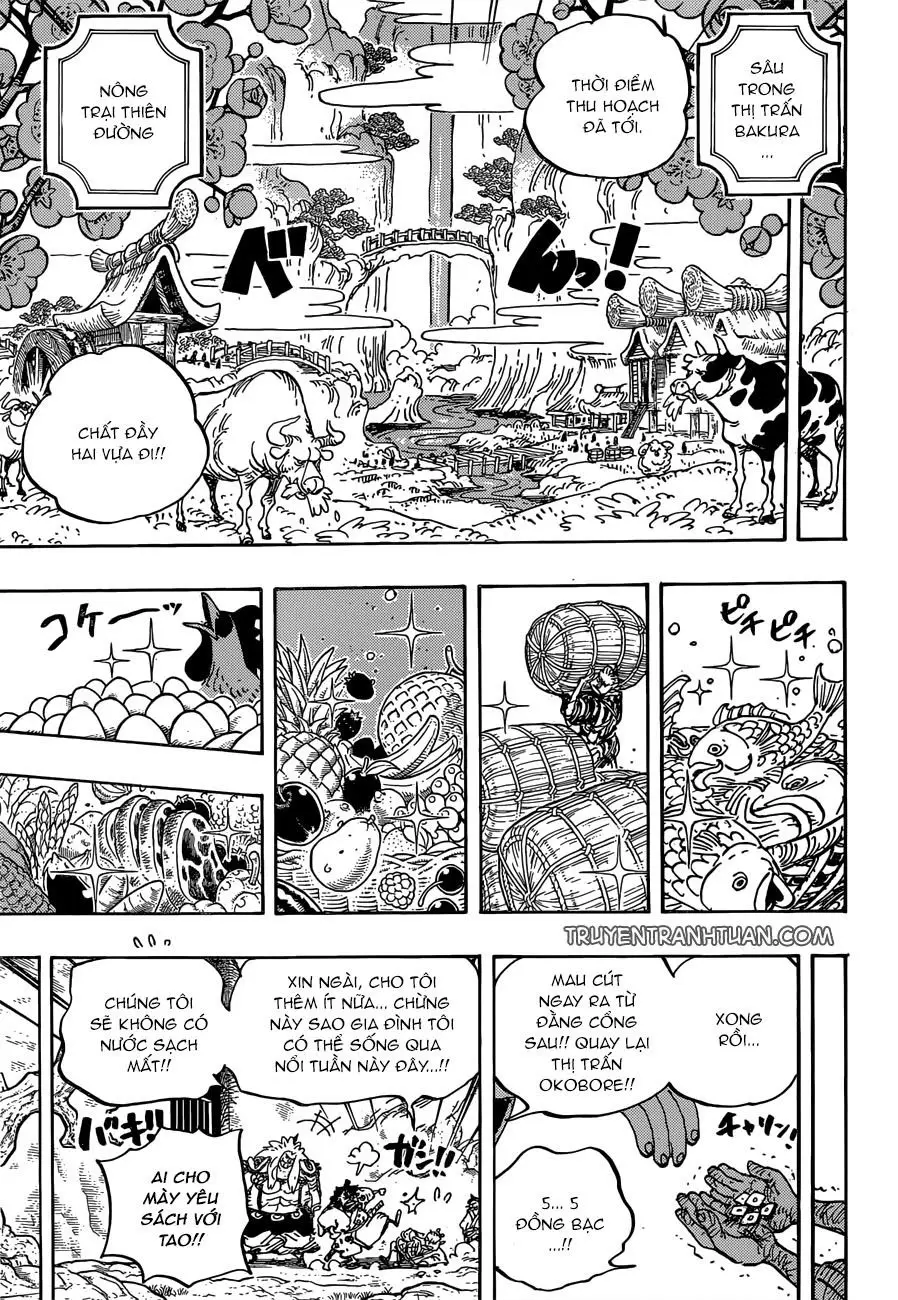One Piece chương 917, trang 3