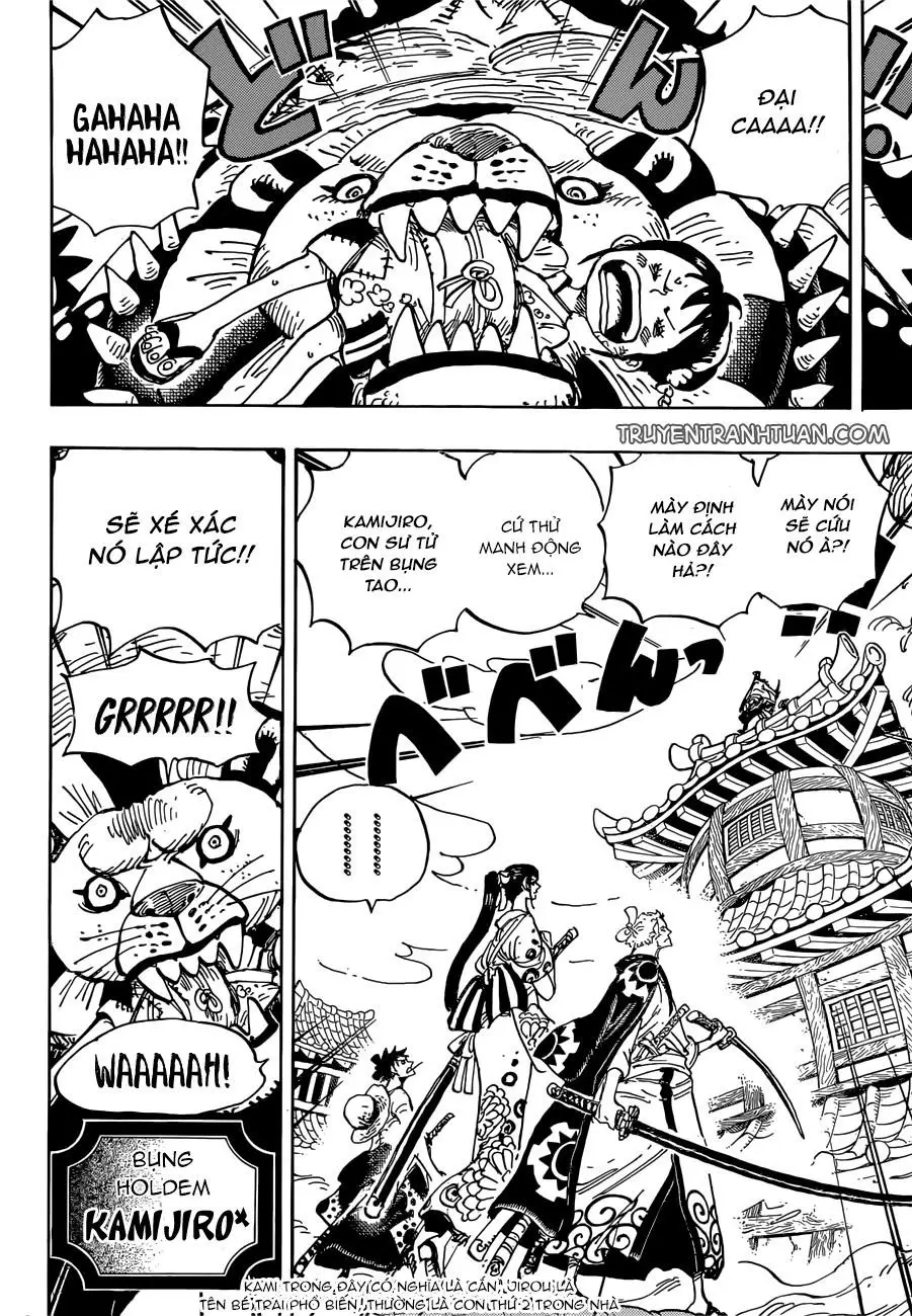 One Piece chương 917, trang 6