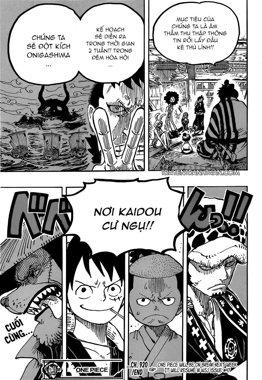 One Piece chương 920, trang 16