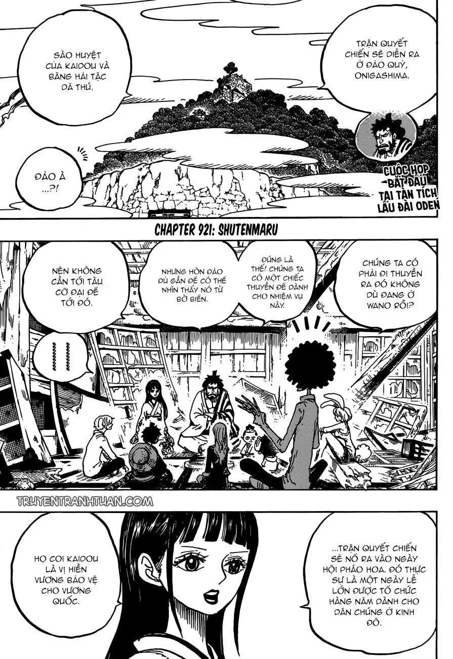 One Piece chương 921, trang 3
