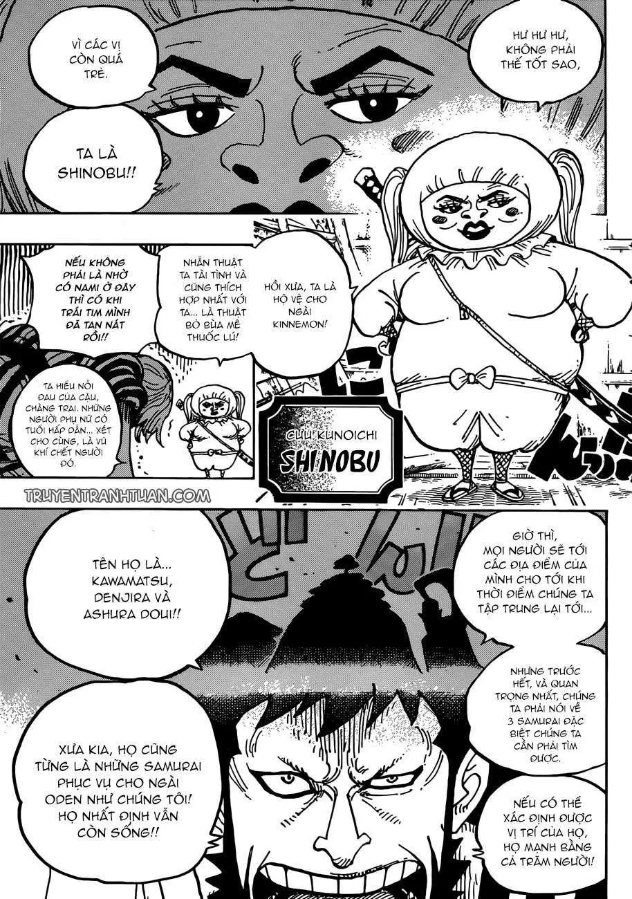 One Piece chương 921, trang 9