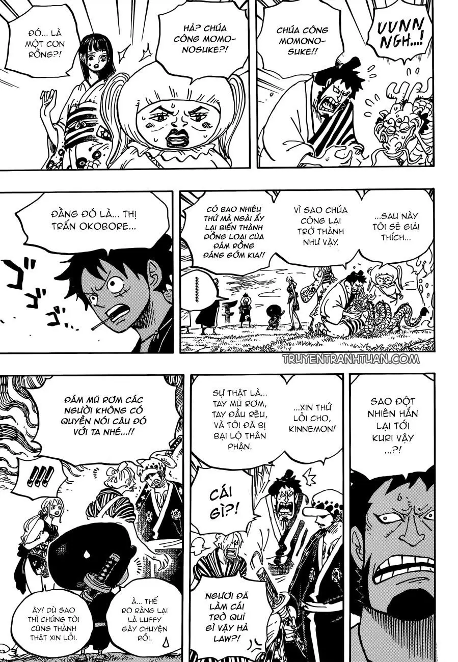 One Piece chương 922, trang 3