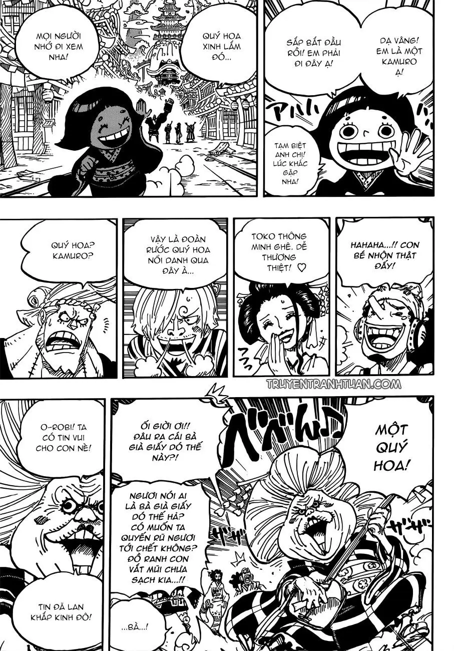 One Piece chương 927, trang 11