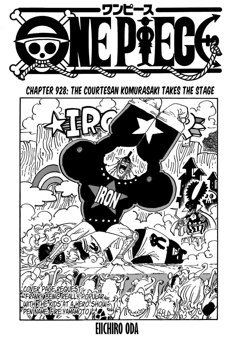 One Piece chương 928, trang 3