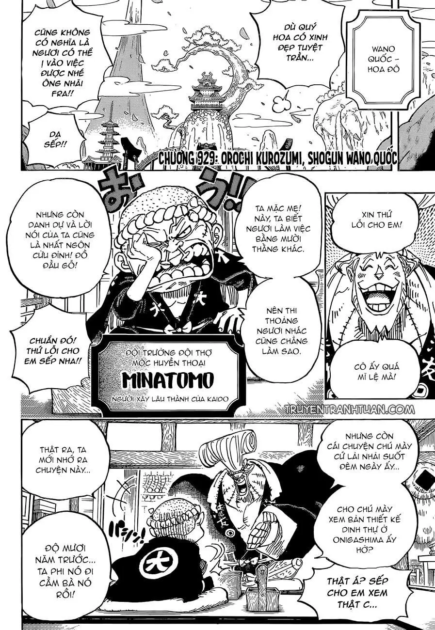 One Piece chương 929, trang 3