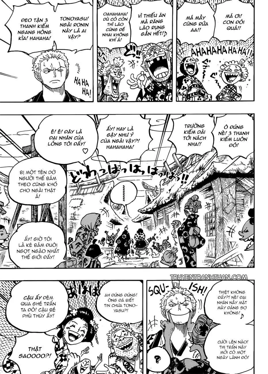 One Piece chương 930, trang 3