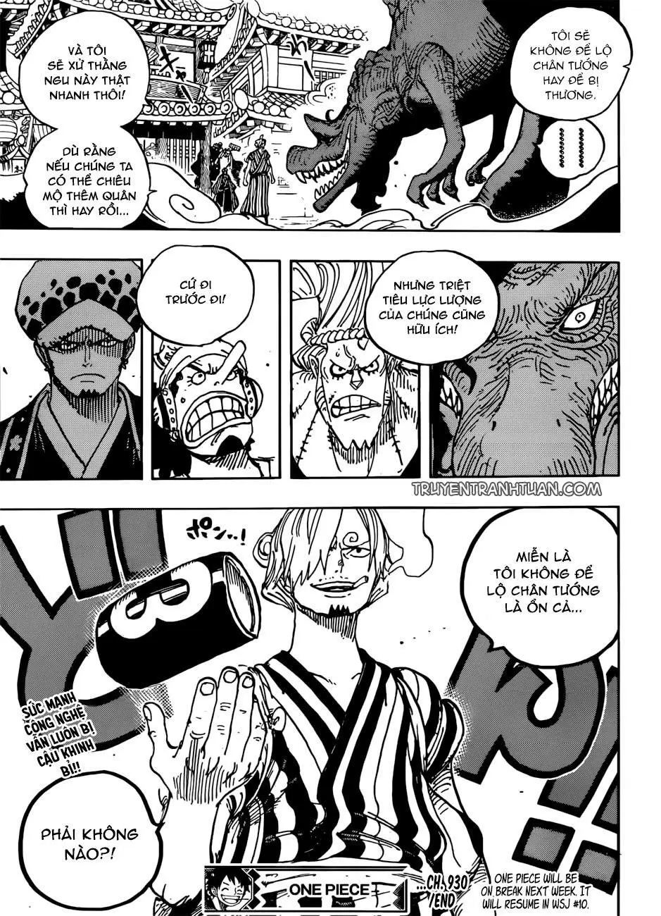 One Piece chương 930, trang 15
