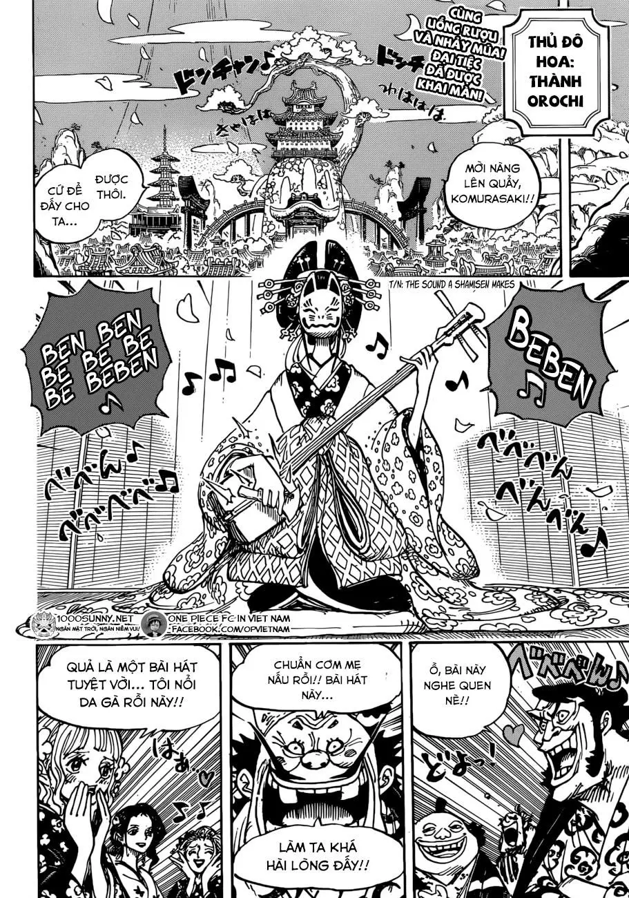 One Piece chương 932, trang 2