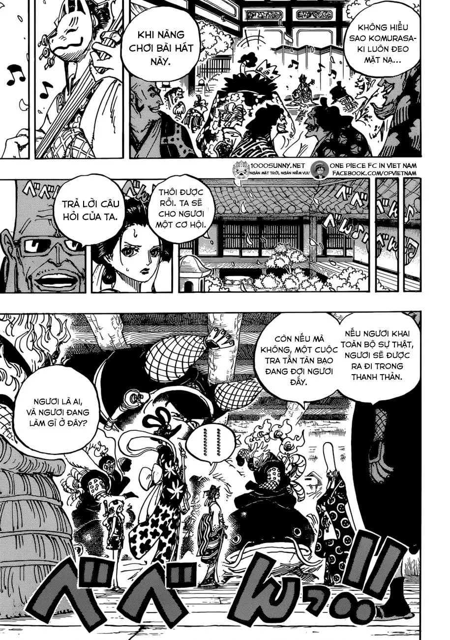 One Piece chương 932, trang 3