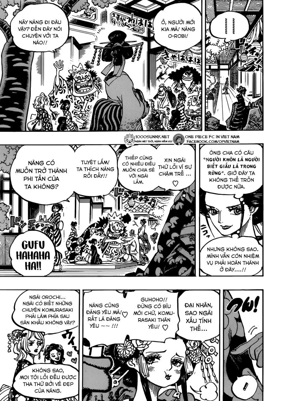 One Piece chương 932, trang 7