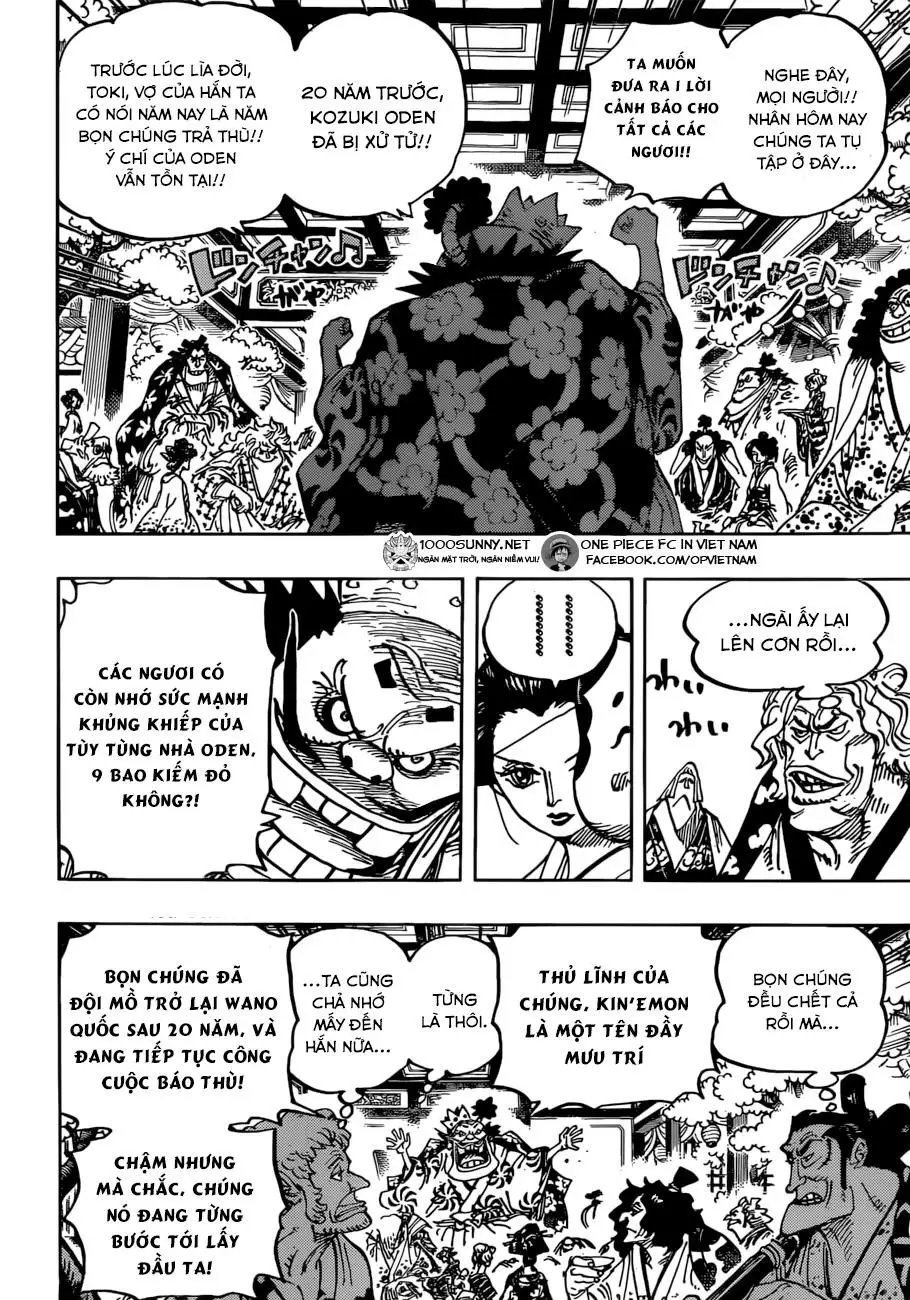 One Piece chương 932, trang 10