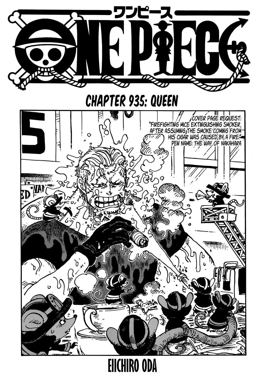 One Piece chương 935, trang 2