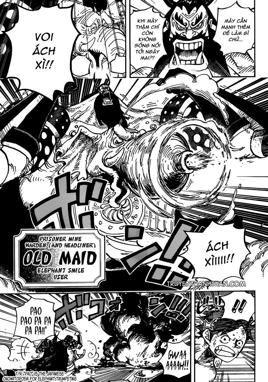 One Piece chương 935, trang 8