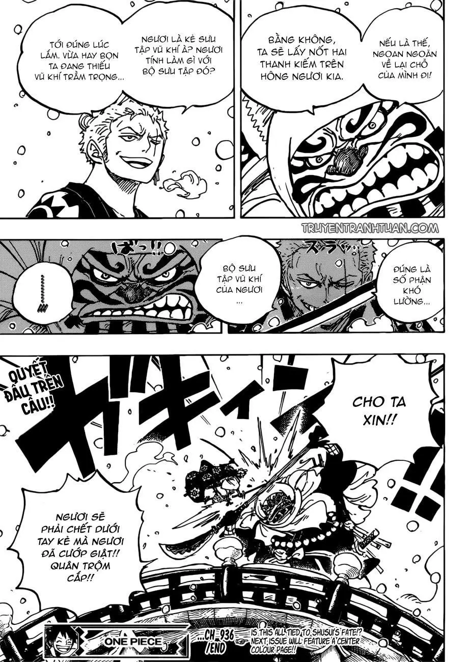 One Piece chương 936, trang 18