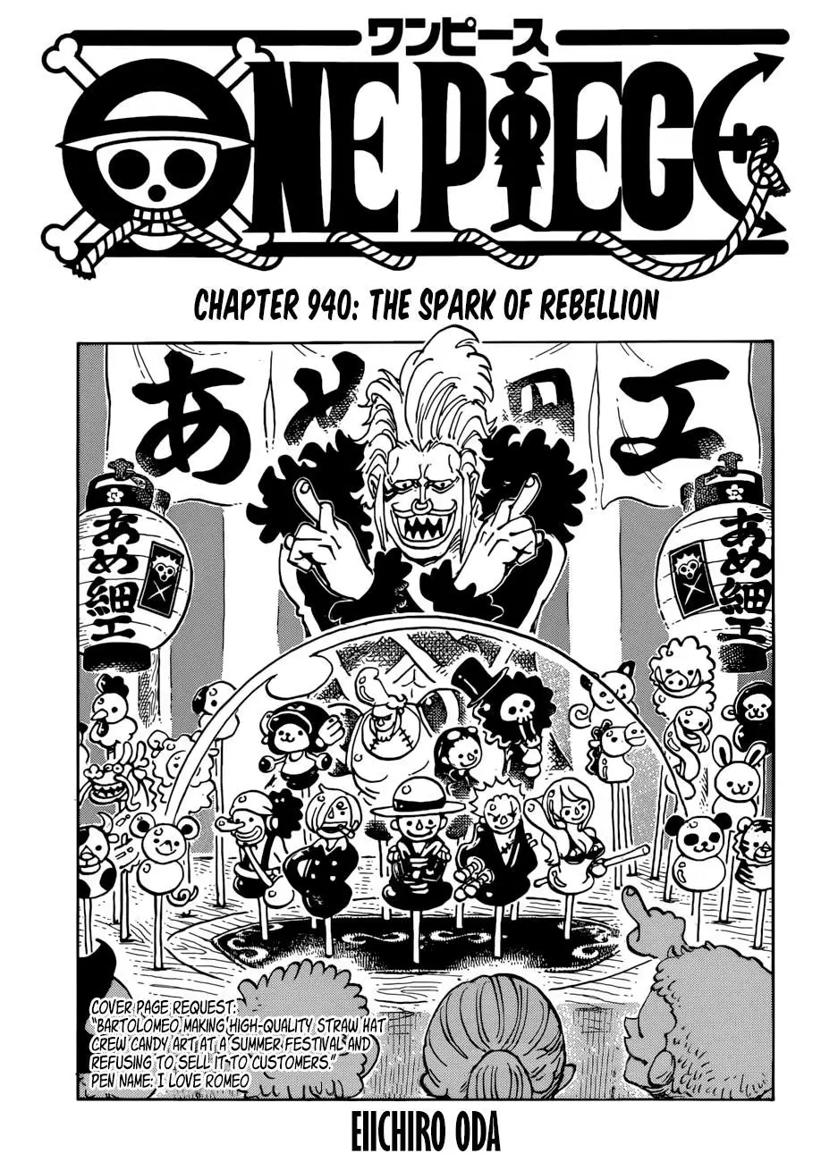 One Piece chương 940, trang 2