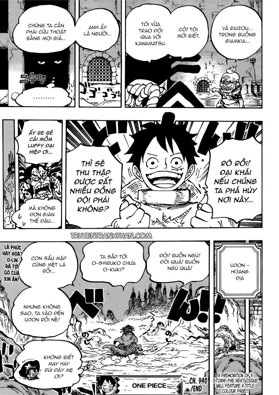 One Piece chương 940, trang 18