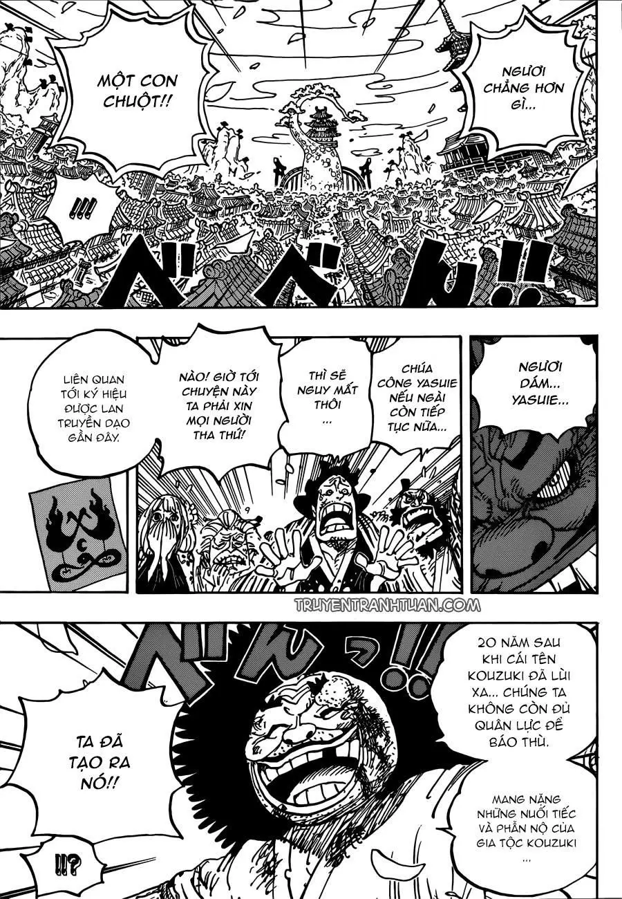 One Piece chương 942, trang 9