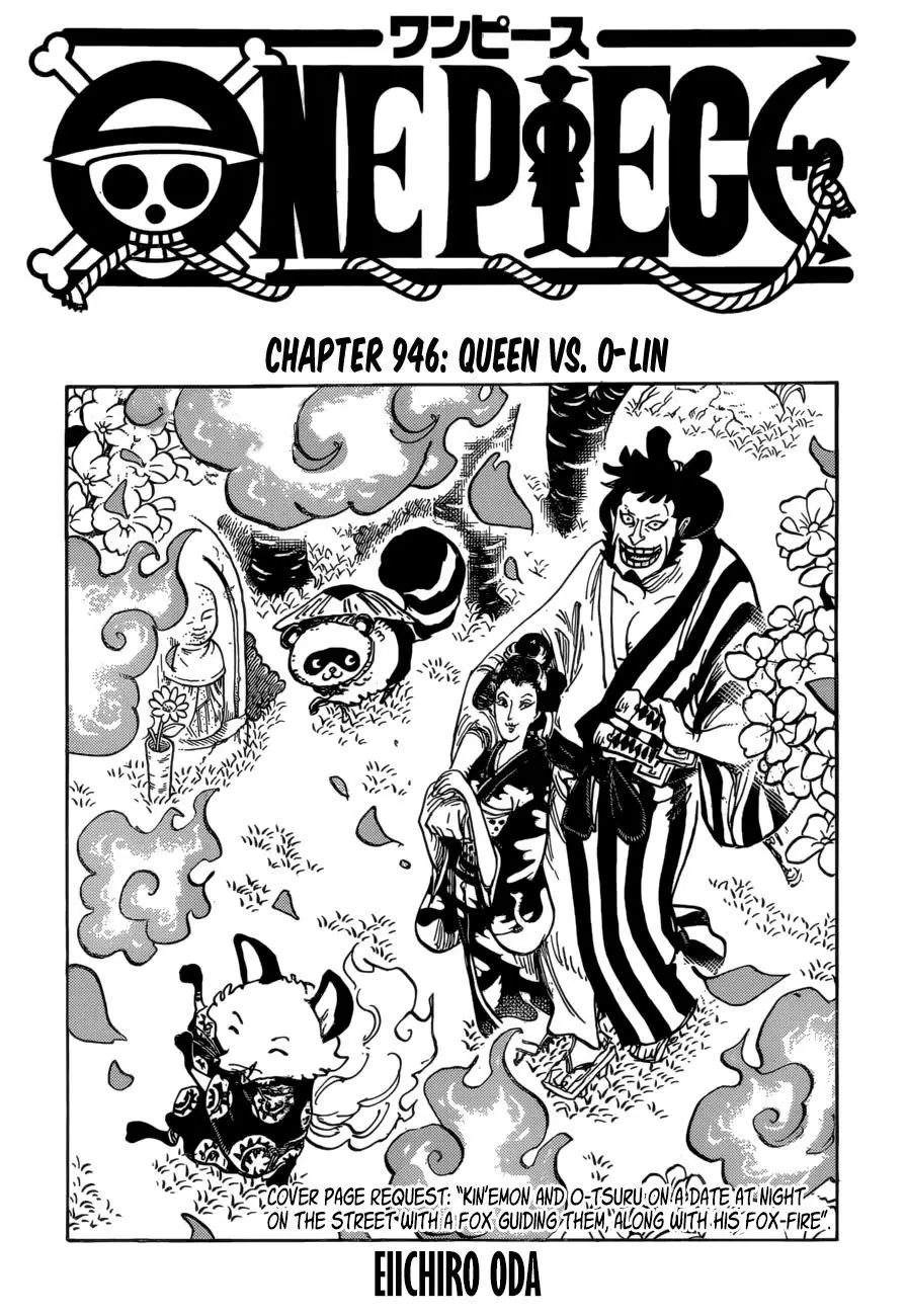 One Piece chương 946, trang 1