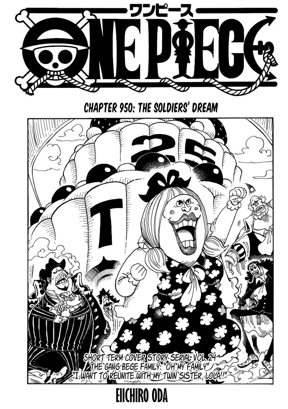 One Piece chương 950, trang 2