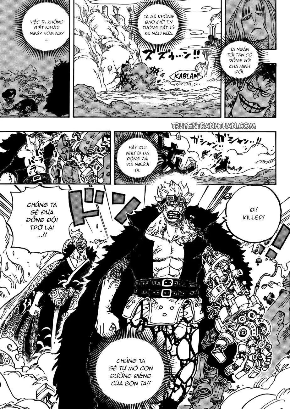One Piece chương 950, trang 4