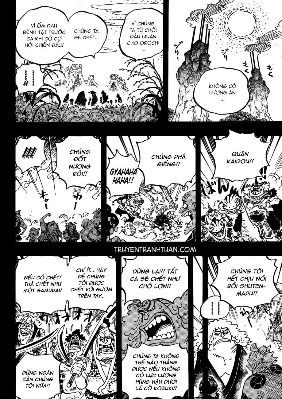 One Piece chương 950, trang 9
