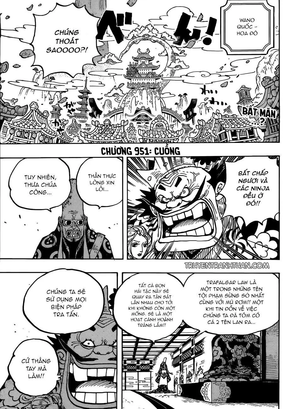 One Piece chương 951, trang 3