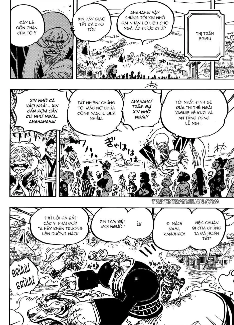 One Piece chương 951, trang 10