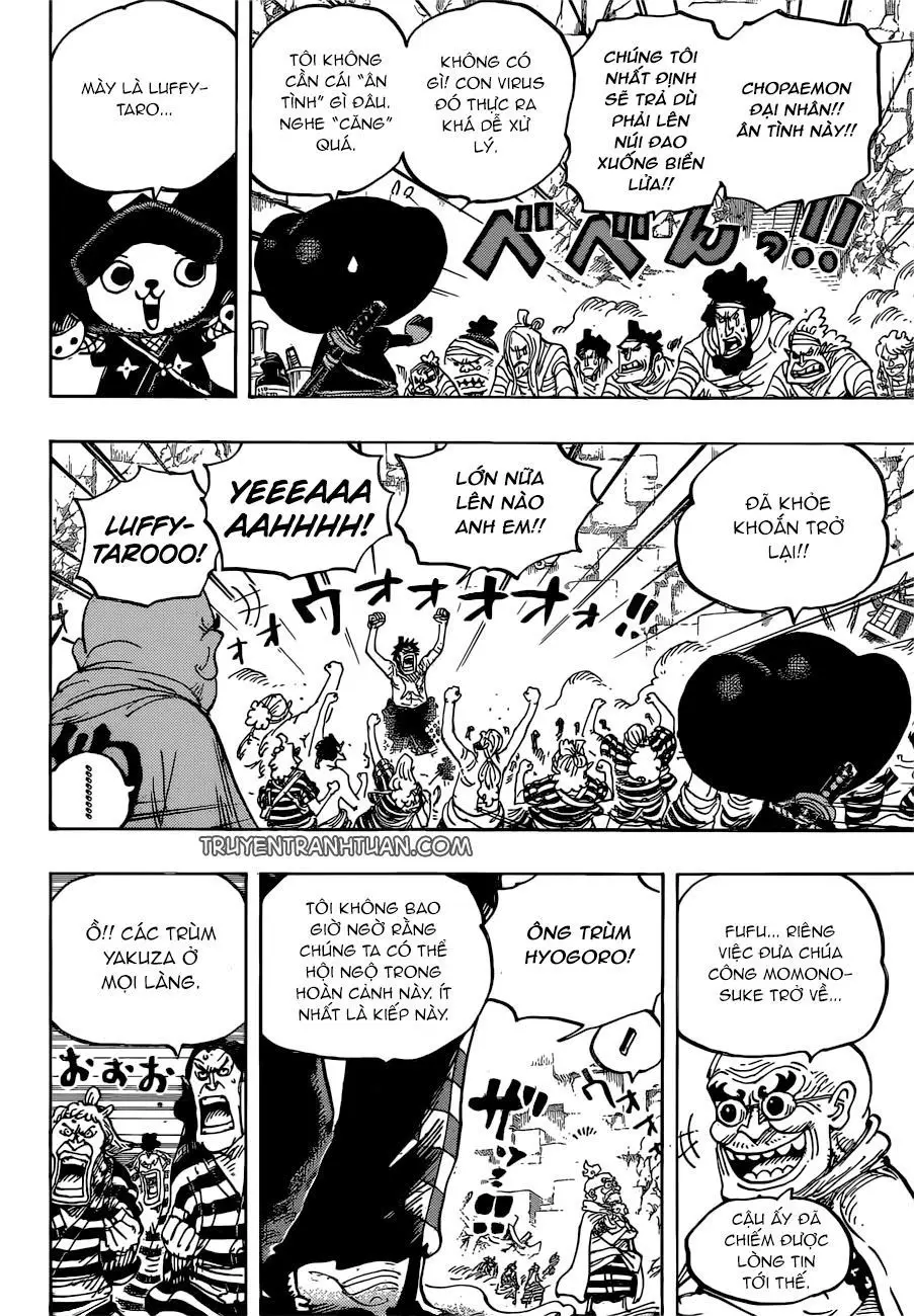One Piece chương 952, trang 8