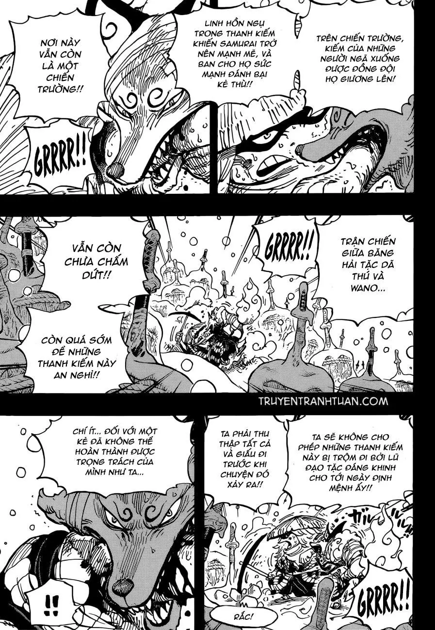 One Piece chương 953, trang 10