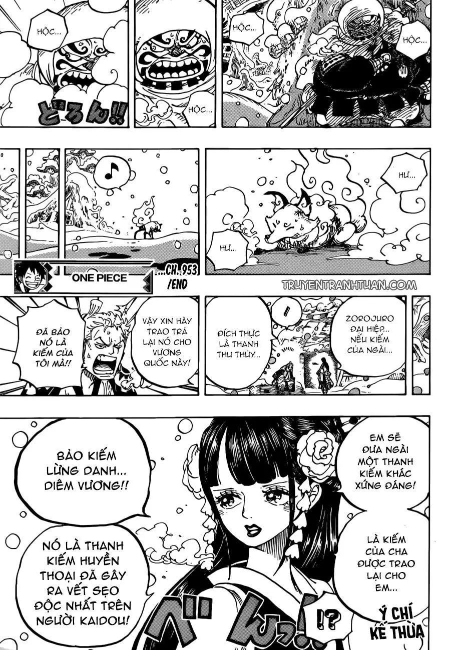 One Piece chương 953, trang 16