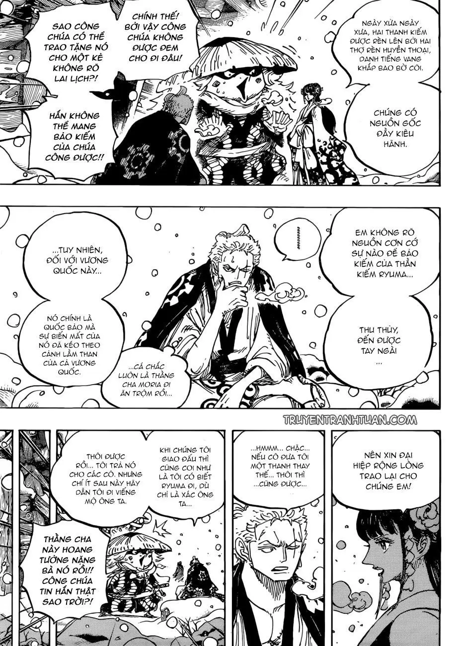 One Piece chương 954, trang 3