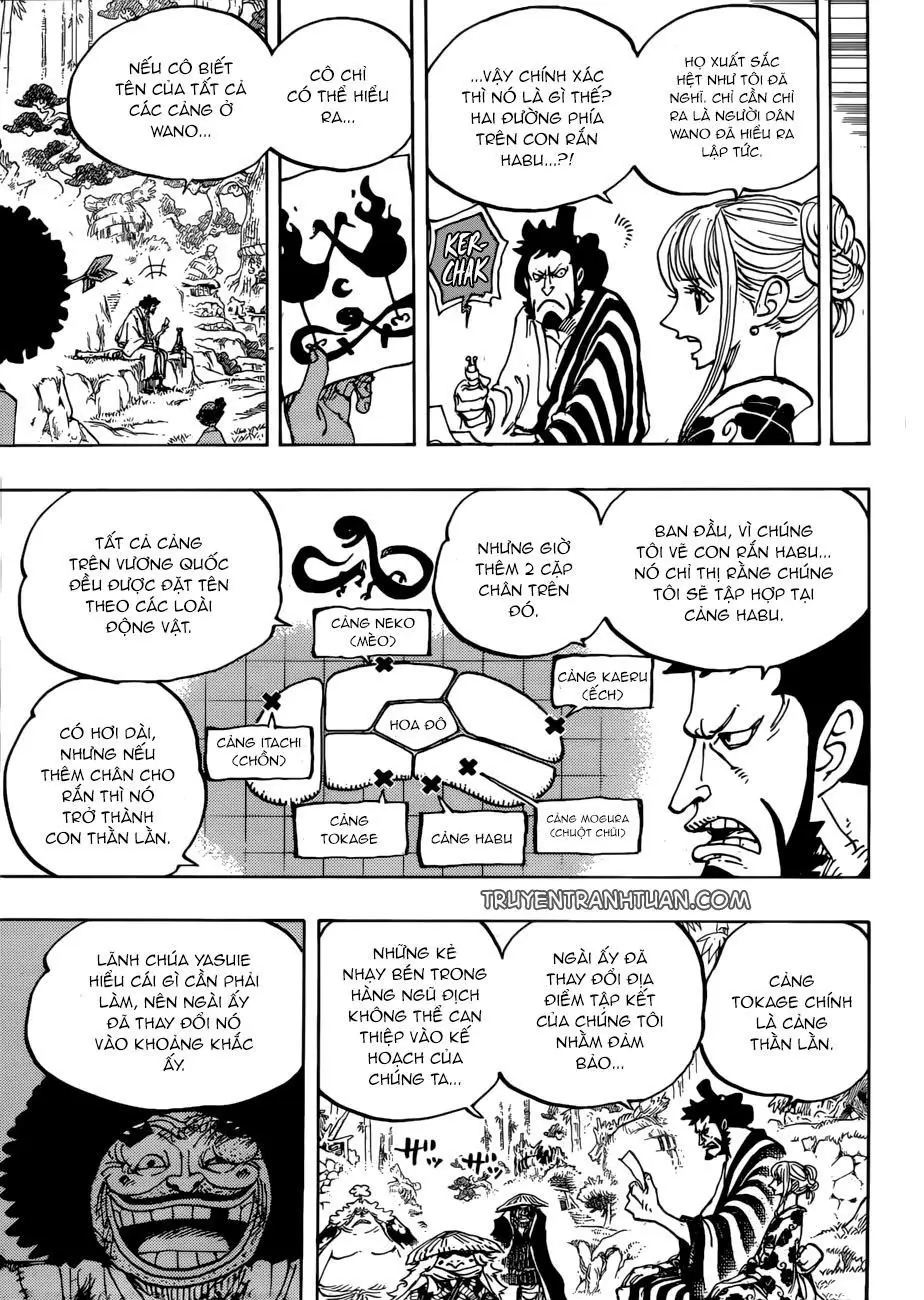 One Piece chương 954, trang 8