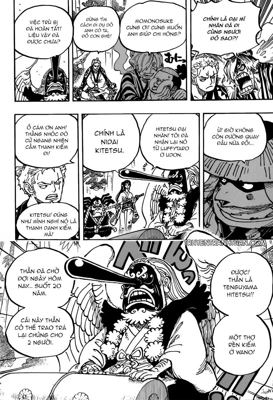 One Piece chương 955, trang 4