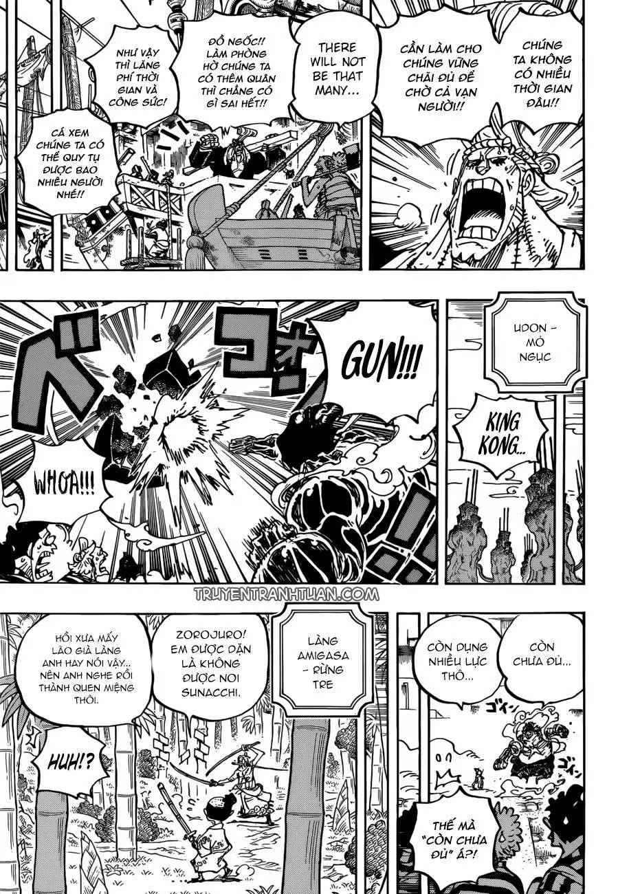 One Piece chương 955, trang 9