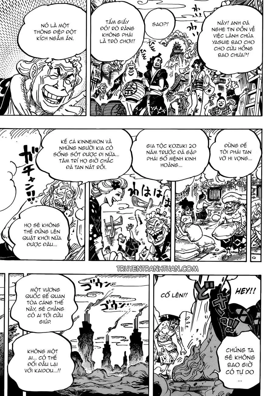 One Piece chương 955, trang 13