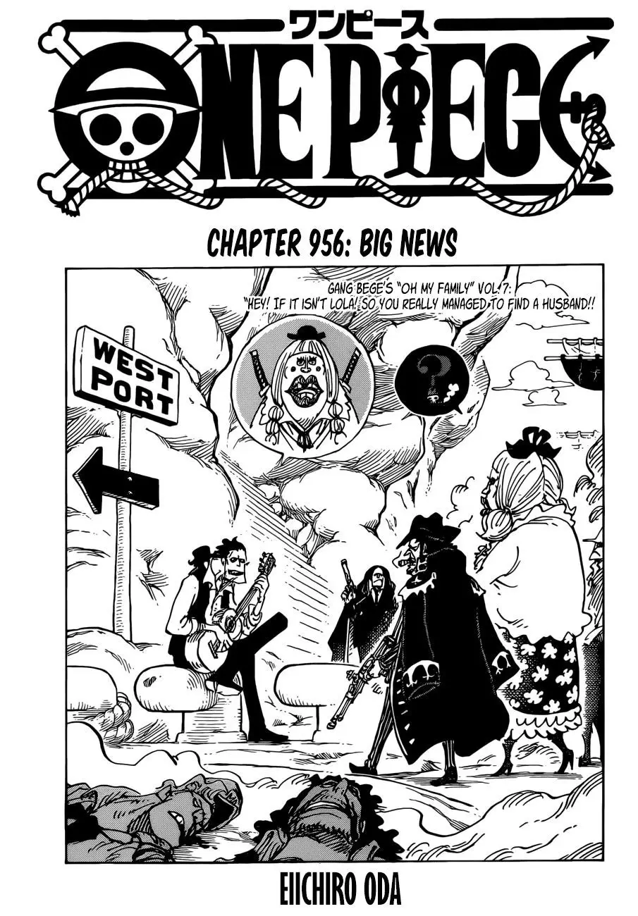 One Piece chương 956, trang 1