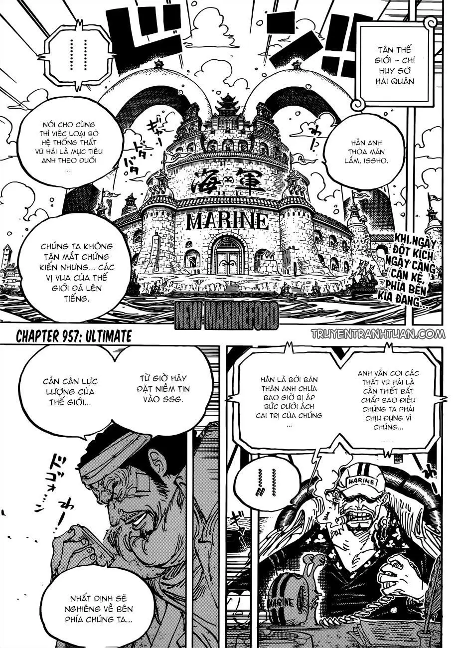 One Piece chương 957, trang 3