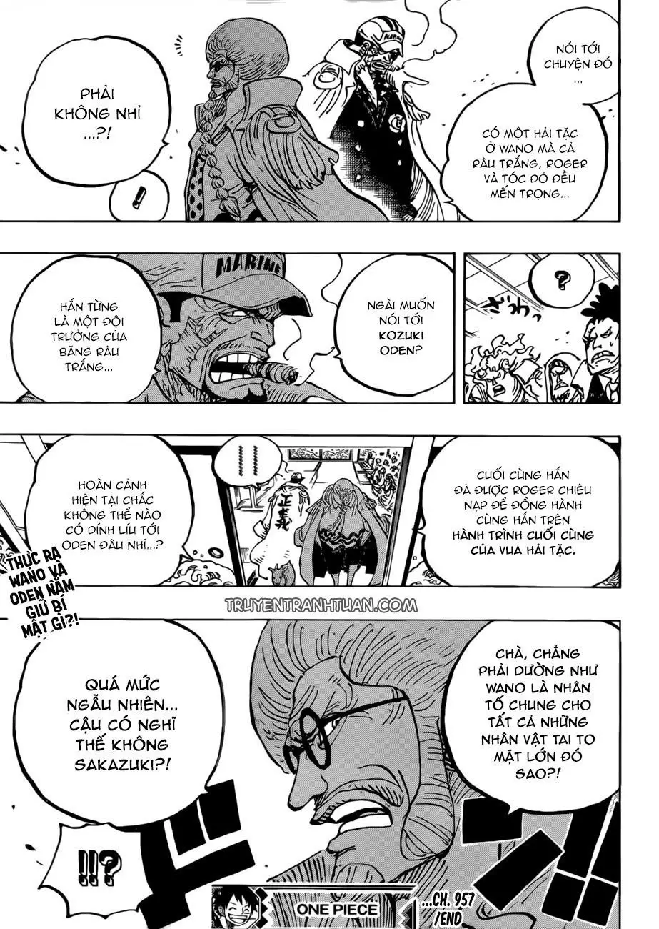 One Piece chương 957, trang 19