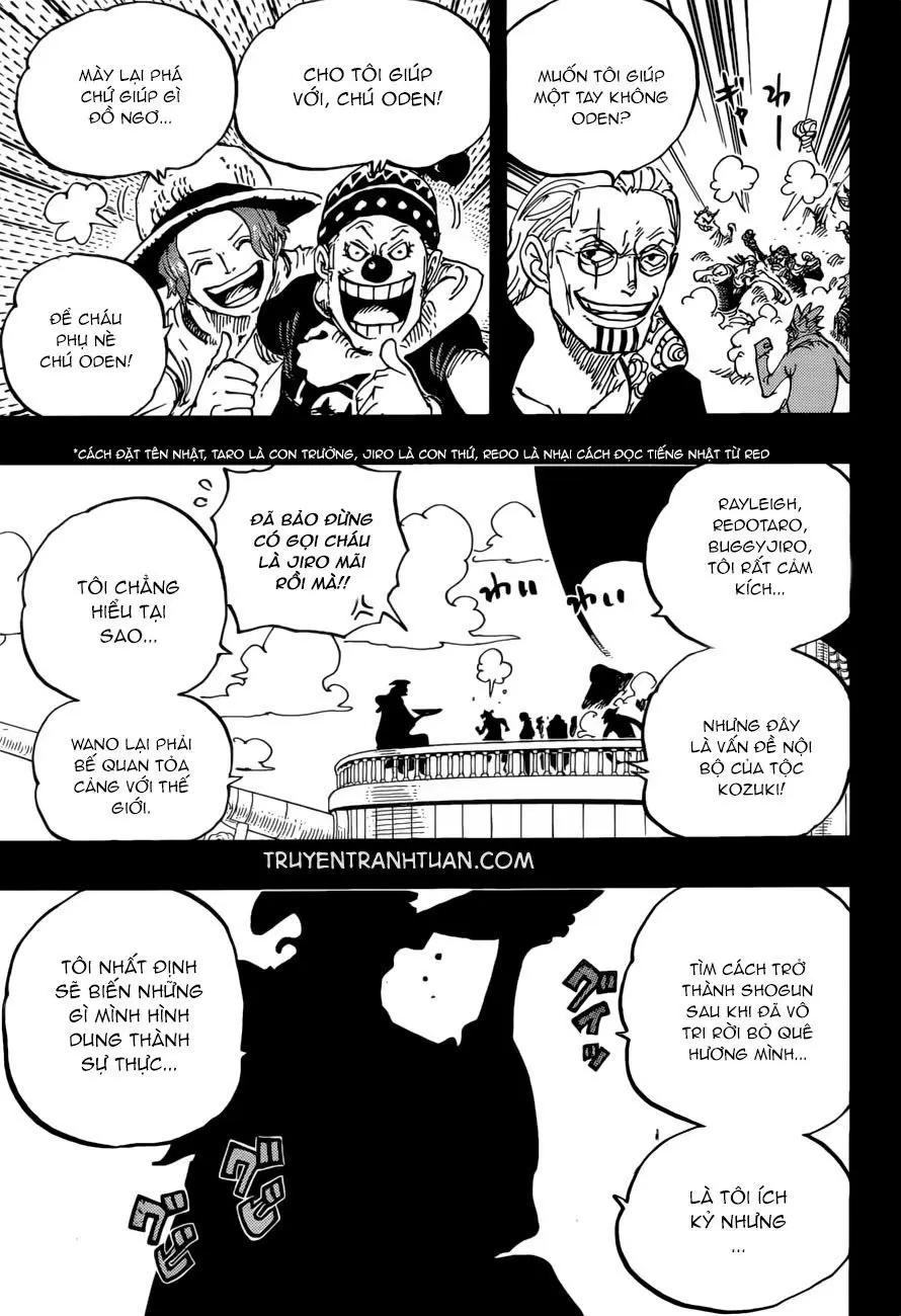 One Piece chương 958, trang 3