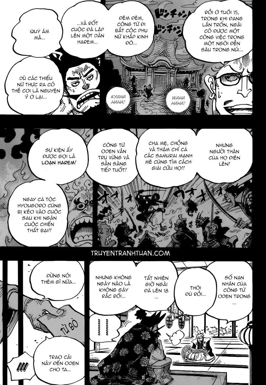 One Piece chương 960, trang 9